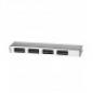 Preview: LDNIO Aluminum 4 Ports Mini USB Hubs