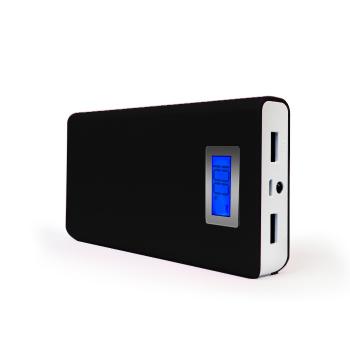 Power bank 15600 MAh compatible for all kinds of mobile phone in Black