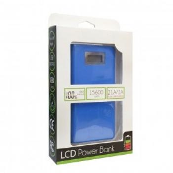 Power Bank 15600 mAh Compatible for all kinds of Mobile Phone in Blue