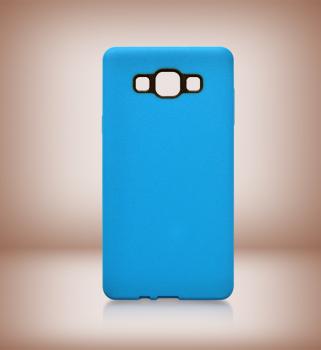 New Stylish Design ideal back cover case for Samsung galaxy A7 in baby blue colorful shell suit