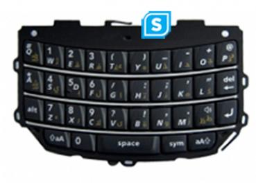 Blackberry 9800 Genuine Torch Front Keypad - Black