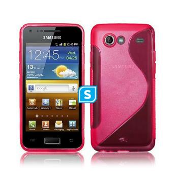 S-Line Case Compatile For Samsung Galaxy S Advance - Pink