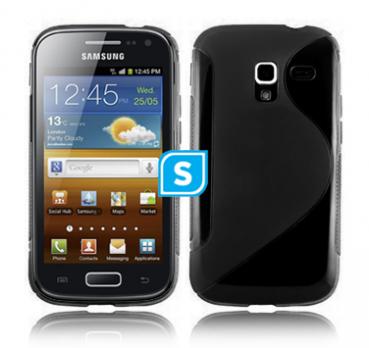 S-Line Case Compatile For Samsung Galaxy ACE 2 - Black