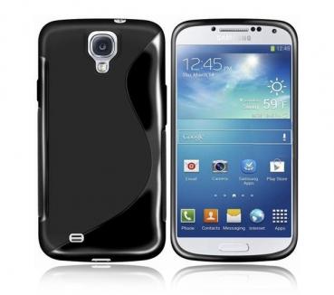 S-Line Gel Case Compatible For Samsung Galaxy S4 Mini i9190 in Black