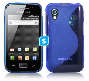 S-Line Case Compatile For Samsung Galaxy ACE - Blue