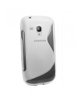 S-Line TPU Silicon Case For Samsung Galaxy S3 mini i8190 Back Cover - Clear