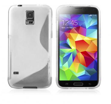 S- Line Case Compatible For Samsung Galaxy S5 -Clear