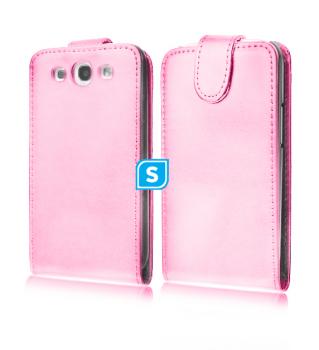 Flip Pouch For Samsung Galaxy S3 i9300 - Baby Pink