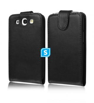 Flip Pouch For Samsung Galaxy S3 mini - Black