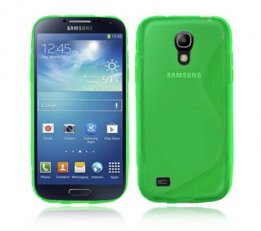 Samsung Galaxy S4 Mini i9190 Silicone Gel Case Cover in Green