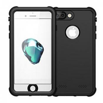 Waterproof Case Ultra-thin Dust-Proof Snow-Proof Shock-Proof Underwater for iPhone 7 (Black)