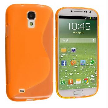 S-Line Case Compatible For Samsung Galaxy S4 i9500 - Orange