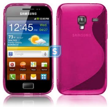 S-Line Case Compatile For Samsung Galaxy ACE Plus - Pink