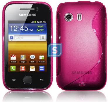 S-Line Case Compatile For Samsung Galaxy Y - Pink