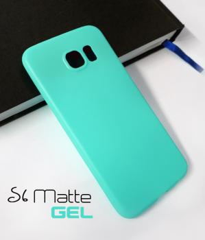 GENUINE GEL TPU SILICONE CASE FOR SAMSUNG GALAXY S6/S6 EDGE IN BABY BLUE COLORS