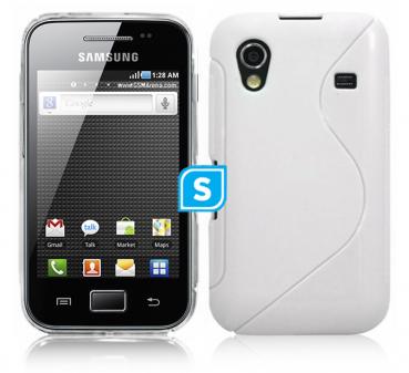 S-Line Case Compatile For Samsung Galaxy ACE - White