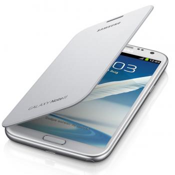 Genuine Samsung Galaxy Note2 Flip Cover - White