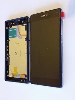 SONY XPERIA Z2 replacement complete LCD with frame in Black