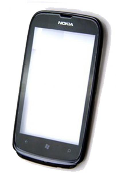 Nokia Lumia 610 digitizer with frame