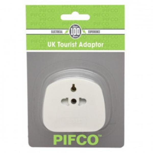 Pifco UK Tourist Travel Plug Adaptor PF2039