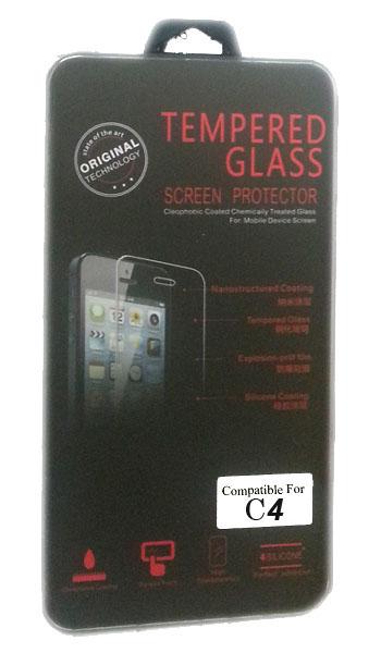 Tempered Glass Screen Protector Guard For HTC C4