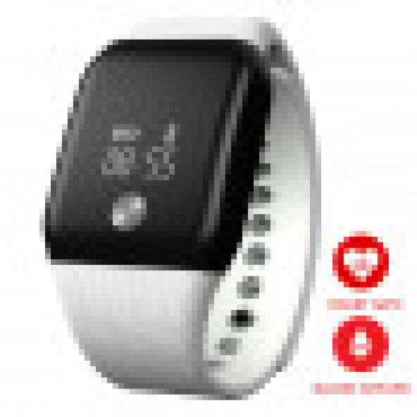 A88 Passometer Sport Heart Rate Monitor Wristband Watch